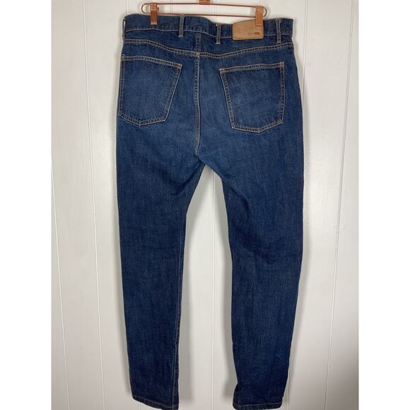 Taylor Stitch Jeans Mens 32x29 1/2 Slim Fit Selvedge Button Fly Organic Cotton - Picture 8 of 10